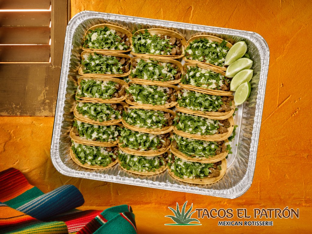 20 Tacos Party plate